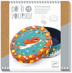 Djeco- DIY Box zur Dekoration Super Schatzkisten (DJ07907)