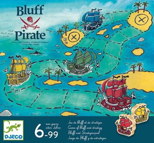 Djeco Spiel Bluff Pirat