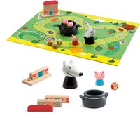 Djeco Kinderspiel Woolfy - Brettspiel für Kinder ab 5 Jahren FSC MIX