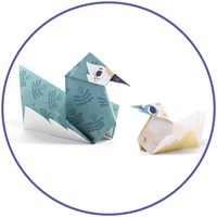 Djeco Origami Family - Kreatives Bastelset für Kinder-3