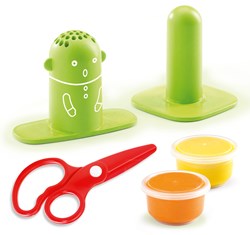 Djeco Knete Hairdressing Workshop - Kreatives Friseurspielzeug für Kinder