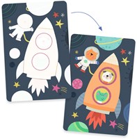 Djeco Malbuch Unterwegs - magisches Wasser-Malbuch für Kleinkinder-2