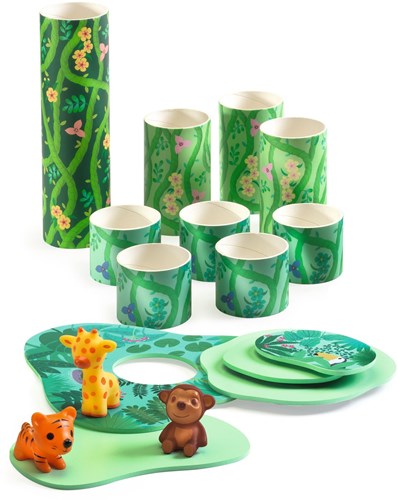 Djeco Babyspielzeug TopaniTube buntes Stapelvergnügen-2