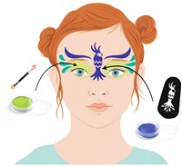 Djeco Body Art Set - Schminke und Zubehör Rio de Janeiro-3