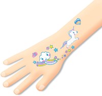 Djeco unicorn tattoo set - temporäre Glitzertattoos für Kinder-2