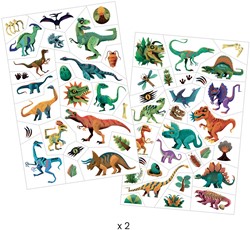 Djeco Tattoos Dino Club (2 feuilles)
