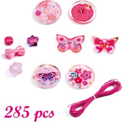 Djeco L'ART DU FIL - PERLES & BIJOUX Papillons