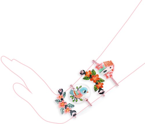 Djeco DO IT YOURSELF - PLASTIQUE MAGIQUE Le faon et l'oiseau - FSC MIX (PACKAGING)-2