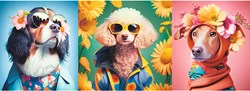 Trefl PanoramaPuzzle - Doggie Fashion Week - 500 pieces