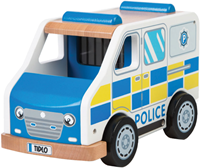 Tidlo fourgon de police voiture jouet en bois police
