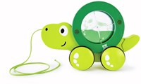 Hape Holz Nachziehschildkröte Tito - Lauflernspielzeug für Kinder