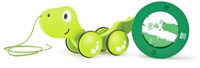 Hape Holz Nachziehschildkröte Tito - Lauflernspielzeug für Kinder-2