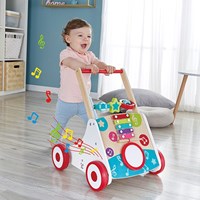 Hape Lauflernwagen My First Musical Walker mit Musik und Bausteinen