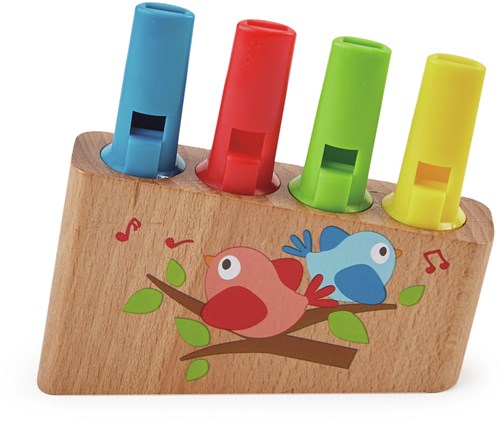 Hape flûte de pan en bois arc-en-ciel instrument de musique pour enfants