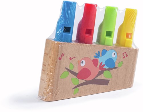 Hape flûte de pan en bois arc-en-ciel instrument de musique pour enfants-2