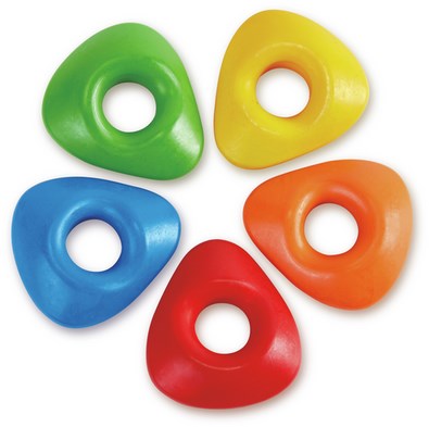 Hape dreieckige Wachsmalstifte - Easy-grip - 6 Stück - Mehrfarbig