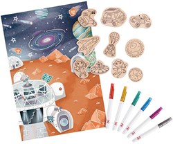 Hape Mars vie spatiale aimants DIY jouet créatif