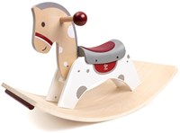 Hape Schaukelpferd & Balance Board 2 in 1 Holzspielzeug Pferd