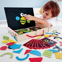 Hape Création de figures magnétiques - boîte artistique créative jouet-3