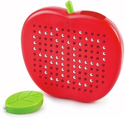Hape magnetisches Spielzeug Apfel - Magnettafel - Lernspielzeug