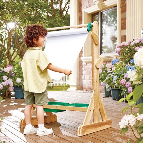 Hape rouleau de papier à dessin XL pour enfants - plaisir créatif