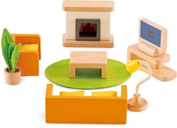 Salon de la maison de poupée Hape