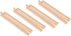 Hape 4pcs lange gerade Gleise