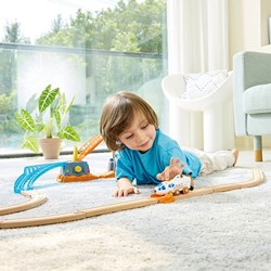 Hape jouet navette spatiale - Navette spatiale Dual-Mode avec lumières et sons
