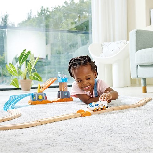 Hape jouet navette spatiale - Navette spatiale Dual-Mode avec lumières et sons-3