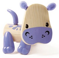 Hape Bambus Nilpferd nachhaltiges Spielzeug für Kinder-2