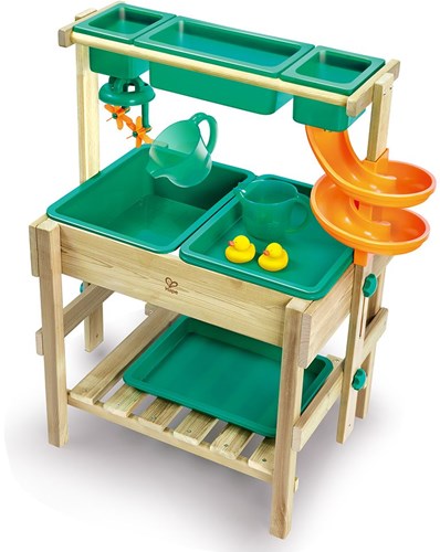 Hape Wasser Spieltisch multifunktional Outdoor Kinder Spaß-3