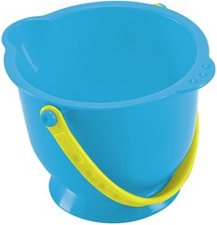 Hape seau de plage bleu - seau jouet pour enfants