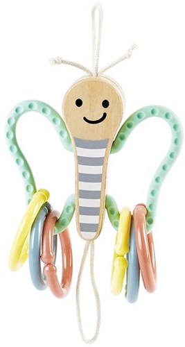 Hape Babyspielzeug Butterfly Links Greifspielzeug mehrfarbig-2