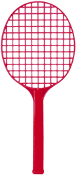 Primary Tennis Racket - Red -