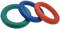 Pre-Sport anneau en caoutchouc bleu 150mm - jouet anneau pour enfants