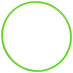 Pre-Sport Hula Hoop / Hoepel / Hoelahoep für Kinder - Grün - 91cm Ø