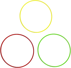 Pre-Sport cerceau jouet - Essential Hula Hoop 18 pouces bleu