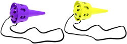 Cup and Ball Catcher - Yellow -
