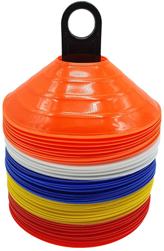 Pre-Sport cônes d'entraînement - set de 50 pièces - accessoires de sport