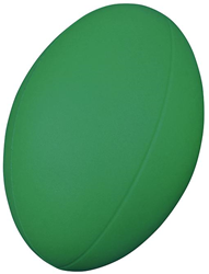 Pre-Sport ballon rugby mousse vert - Ballon de Rugby en mousse enduite pour enfants