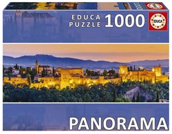 Educa Puzzle Alhambra Granada 1000 Teile Panorama Puzzle