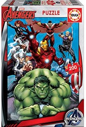 Educa Marvel Avengers Puzzle 200 Teile für Kinder und Erwachsene