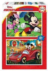 Educa puzzle Maison de Mickey 2x20 pièces carton