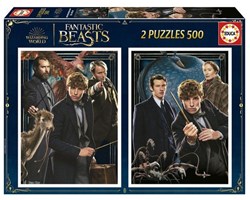 Educa Puzzle 2 x 500 Teile Fantastic Beasts magisches Spielzeug