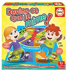 Educa jeu de société jeu de mime pour enfants et plaisir en famille