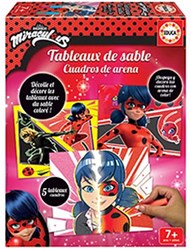 Educa peinture sur sable Miraculous Ladybug set créatif jouet