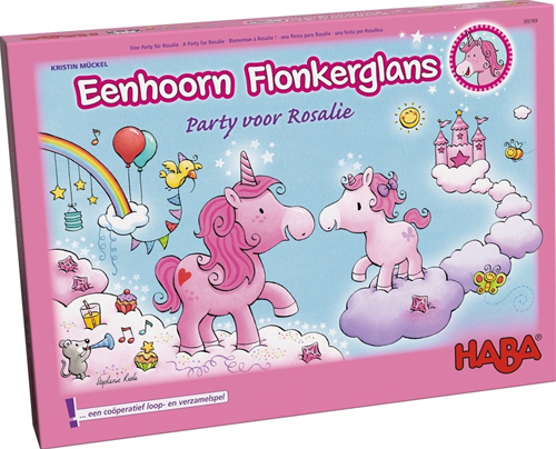 Haba Brettspiel Einhorn Glitzerglanz Party für Rosalie Lernspiel