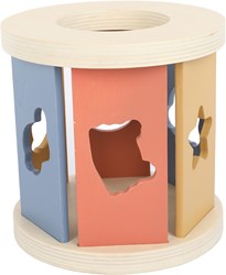 Atan Holz Sortierwürfel Lernspielzeug multicolor für Kinder