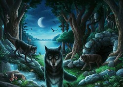Ravensburger Escape7:Curse of the Wolves759p