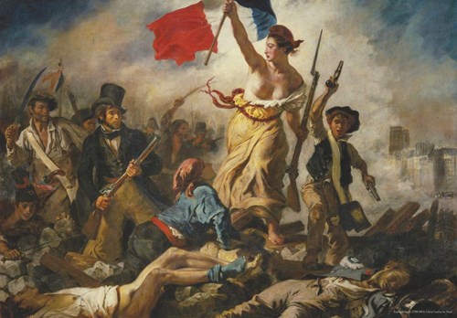 D-Toys Kunst Puzzle Liberty Leading the People 1000 Teile